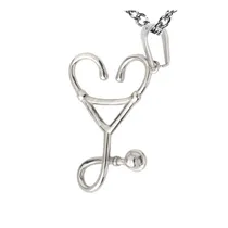 Comprar Dije Sanidad Medicina Enfermería Acero Quirúrgico + Cadena