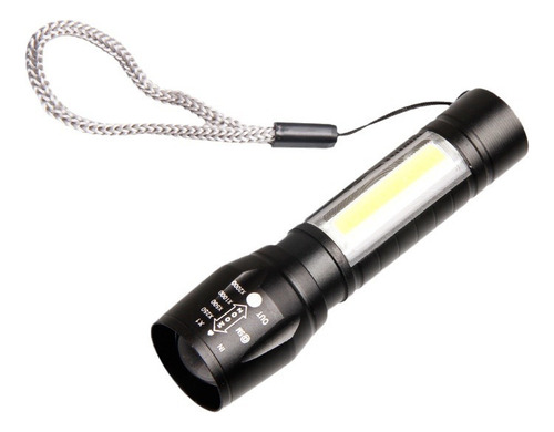 511 Run Plastic + Usb Line - Mini 511 Flashlight Cob Side