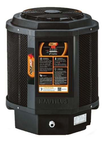 Trocador De Calor De Piscina Aquecedor Aa15 220v Nautilus