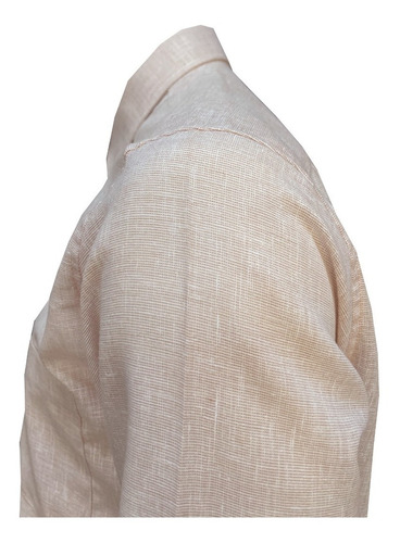 Imagen 2 de 4 de Camisa De Lino Para Hombre