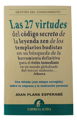 Las 27 Virtudes.... De Joan Plans Esperabe- Empresa Activa