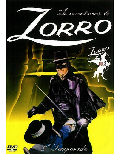 Dvd Zorro 2º Temporada Volume 3