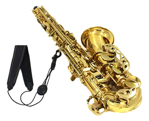 Correa De Instrumento Para Saxofón, Correa De Cuero Ajustabl