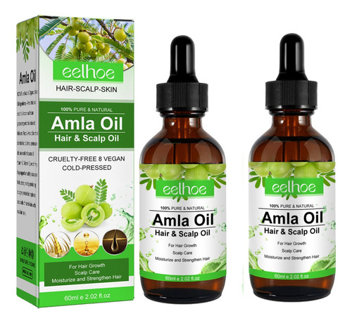 Alm Aceite Capilar Amla Oil Para Crecimiento Cabello