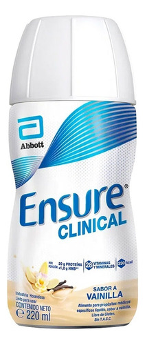 Ensure Clinical Bebible 220ml Pack X6 Unidades