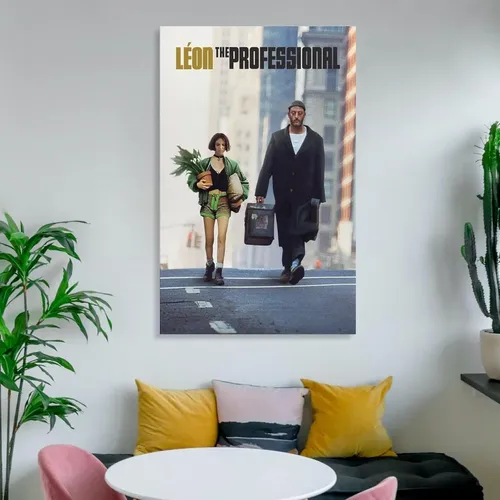 Léon The Professional Movie Posters(1) Canvas Art Poster
