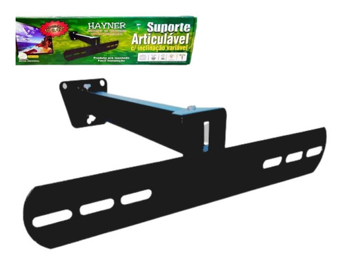 Suporte Tv Led Lcd 10-42 Articulável Universal Parede Preto