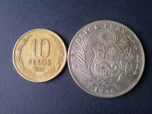 Perú 1/2 Sol Plata 1935