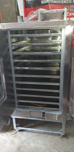 Horno Panadero Pastelero En Acero Inox 8 10 Bandejas Vap Ven