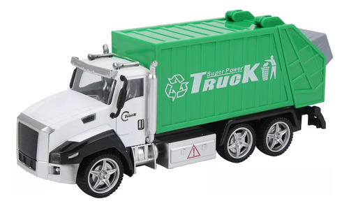 Camión De Basura Modelo American Sanitation 1:42 Alloy Pull