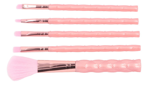 Juego De Brochas De Maquillaje Suaves, 5 Piezas, Brochas Cos