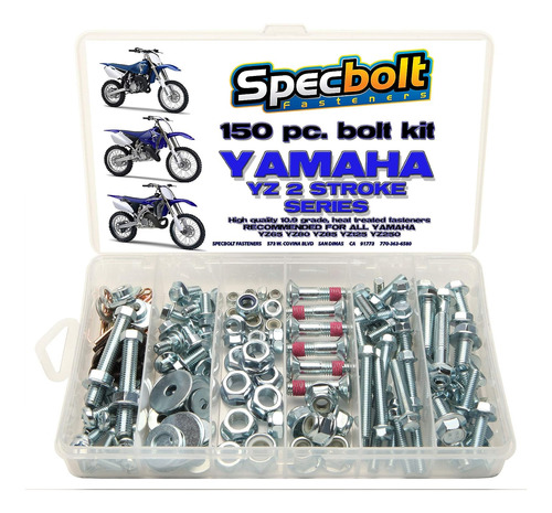 Kit De Pernos De Especificación De 150 Piezas Para Yamaha Yz