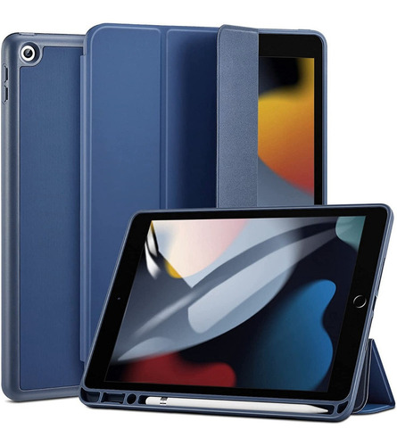 Smart Case Para iPad 10.2 8gen A2270 A2429 Con Portalápiz