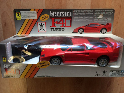 Ferrari F40 Rc Control Remoto Sport Car Escala 1:15 .