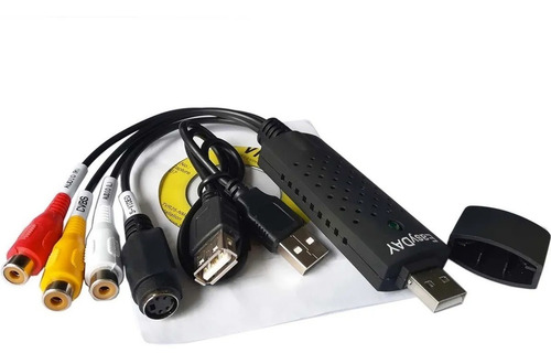 Imagen 1 de 6 de Capturadora Video Usb Easycap Easy Cap Externa Vhs A Dvd