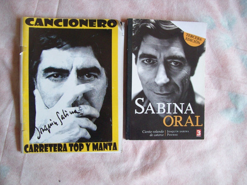 Lote De 1 Libro + 1 Cancionero De Joaquín Sabina