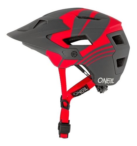 Defender Helmet Nova Gray/red