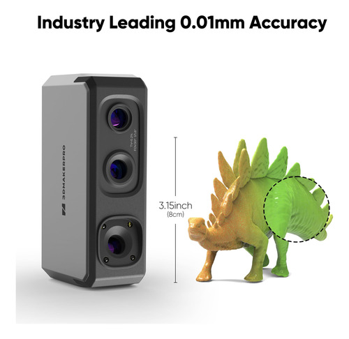 Escáner 3d Seal Para Impresora 3d De Precisión De 0,01 Mm, C