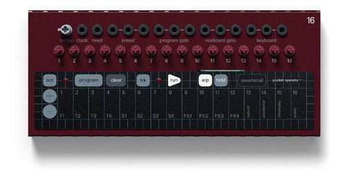 Imagen 1 de 3 de Pocket Operator 16 Modular Sintetizador Eurorack De Teenage