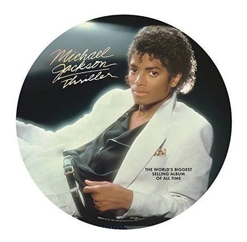 Jackson Michael Thriller Picture Disc Importado Lp Vinilo