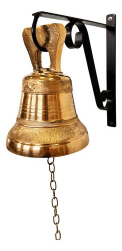 Sino De 3kg Parede Em Bronze Com Suporte De Ferro
