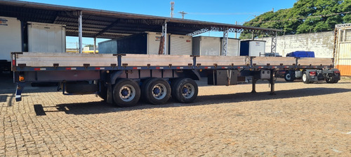 Imagem 4 de 16 de Carreta Carga Seca Grade Baixa Rodofort 15 Mts C/ Pneus