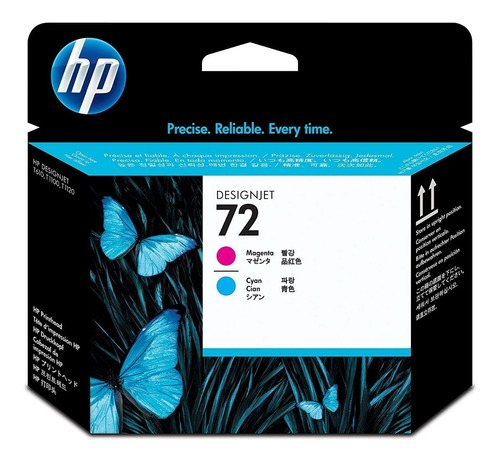 Imagen 1 de 7 de Cabezal Hp 72 C9383a Cyan Magenta Original T1100 1120 1200