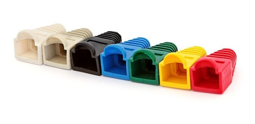 Kit 50 Capas Para Conector Rj45 - A Cor ! Cor Mistas