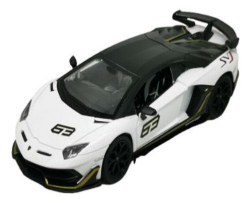 Auto A Escala 1:24 Lamborghini Aventador Svj Msz 