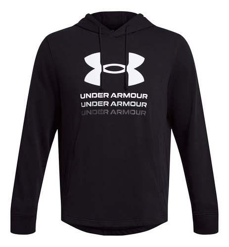 Buzo Under Armour Rival Terry Grphc Hd Black Para Hombre