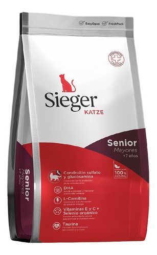 Sieger Gato Katze Senior X 7.5 Kg