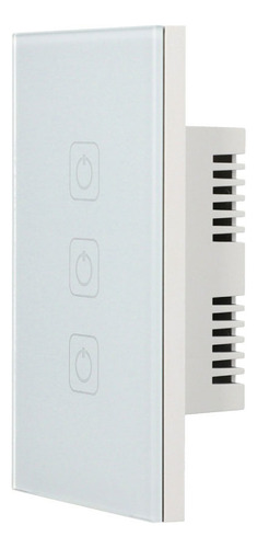 Apagador Inteligente Wifi 3 Botones Táctiles Tecnolite Creat