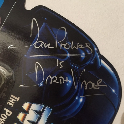 Star Wars: Darth Vader ( Firmado David Prowse ) Kenner Potf (Usado)