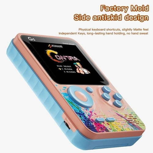 Imagen 4 de 5 de Mini Videogame Boy Portátil 500 Juegos Retrô Clássicos