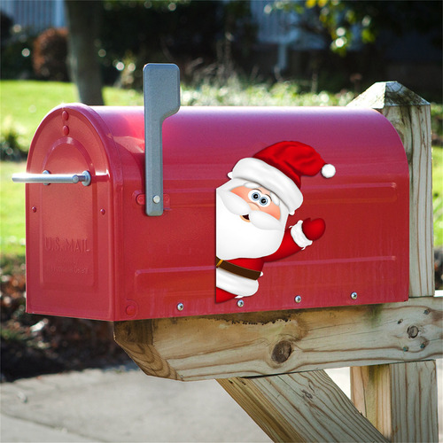 Adhesivo Magnético Navideño Para Puerta De Garaje, Revista P