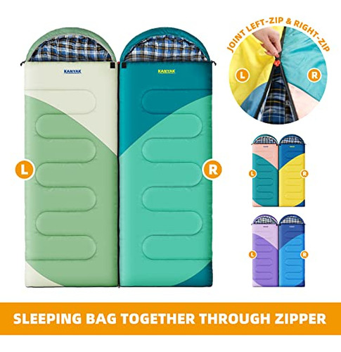 Saco De Dormir Para Campamento 0c, 3-4 Estaciones