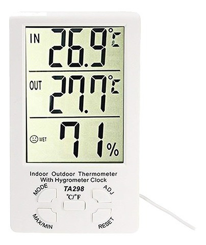 Termometro & Higrometro Digital Ta298 Circuit