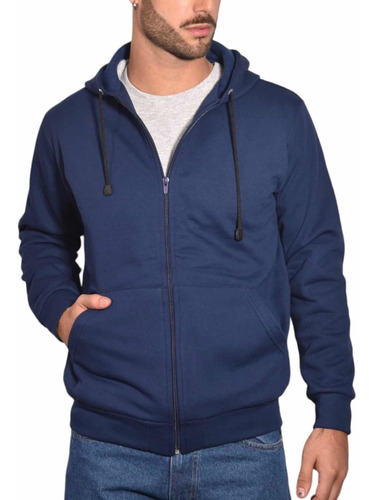 Campera De Hombre Algodón Friza