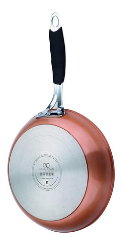 Set 3 Sartenes 16,20,24 Cms Infinity Chef - Bergner Color Cobre