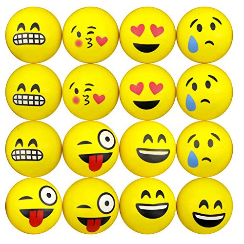 Bolas Saltarinas Granel De Emoticonos Alivio Del Estré...