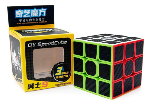 Quiyi Warrior W Cubo Rubik 3x3 Carbono