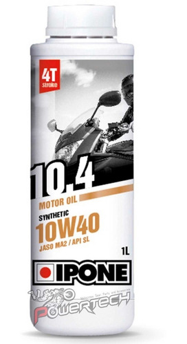 Aceite De Motor Ipone 10.4 4t 10w40 Semisintetico 1l