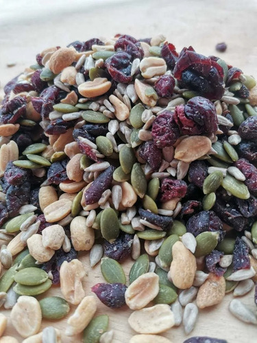 Imagen 2 de 4 de Mix Frutos Secos (500 Gr) Cranberry,maravilla,mani,zapallo