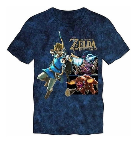 Remera Bioworld The Legend Of Zelda Link Vs Bokoblin