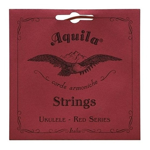 Serie Aquila Rojo Aq-83 - Cuerdas Para Ukelele Soprano High