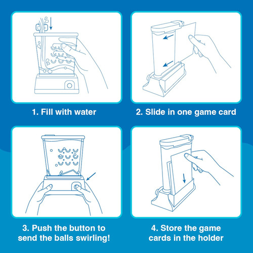 Juegos Acuáticos Portátiles Clásicos Originales De Waterfuls