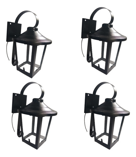 Farol De Aplicar Exterior Pack X 4 Oferta