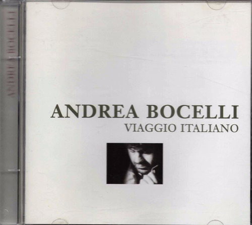 Viaggio Italiano - Andrea Bocelli - Polydor - México - Cd