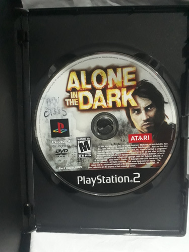 Alone In The Dark De Playstation 2 Ps2 Disco Suelto Original