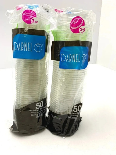 600 Copa Veneciana Flex C/tapa 3oz Darnel D720300f 5973 Xavi